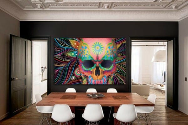 Tableau et papier peint