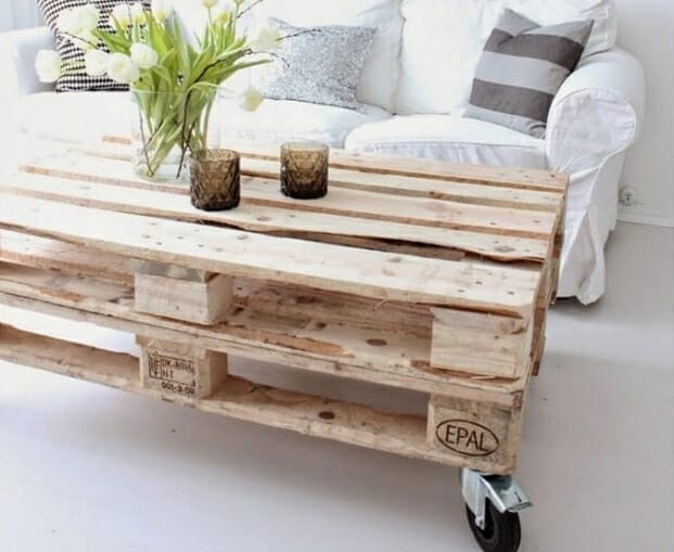 Table basse palette : comment la fabriquer?