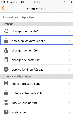 Comment débloquer son téléphone orange ?