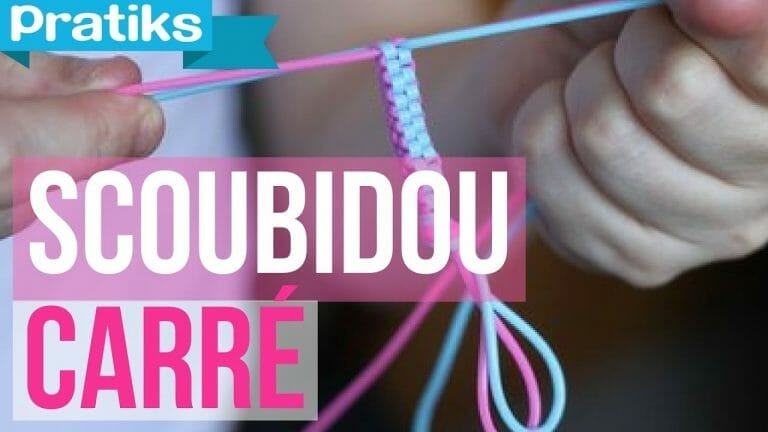 Tutoriel facile pour faire un scoubidou étape par étape