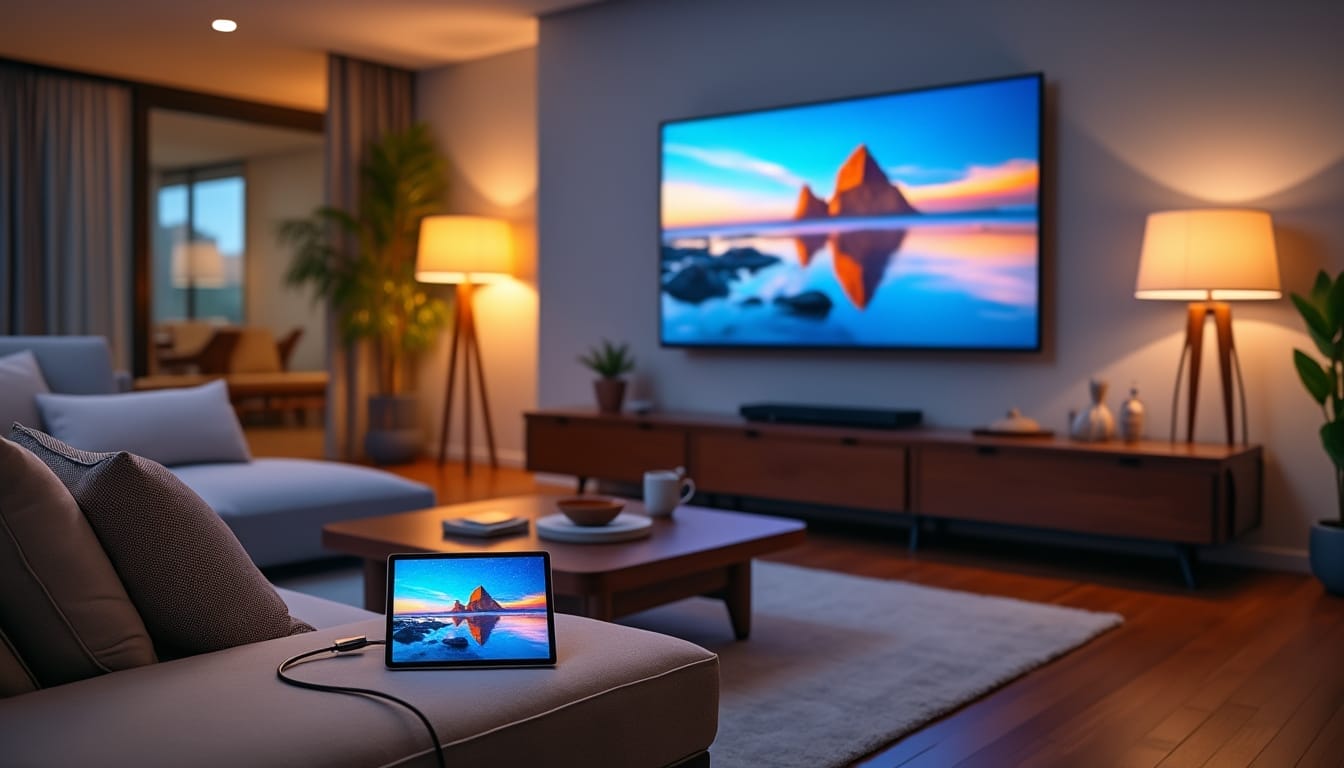 découvrez comment connecter facilement votre tablette à un téléviseur pour profiter d'une expérience multimédia immersive. suivez nos conseils pratiques et astuces pour maximiser vos divertissements, que ce soit pour regarder des films, jouer à des jeux ou diffuser du contenu en streaming.