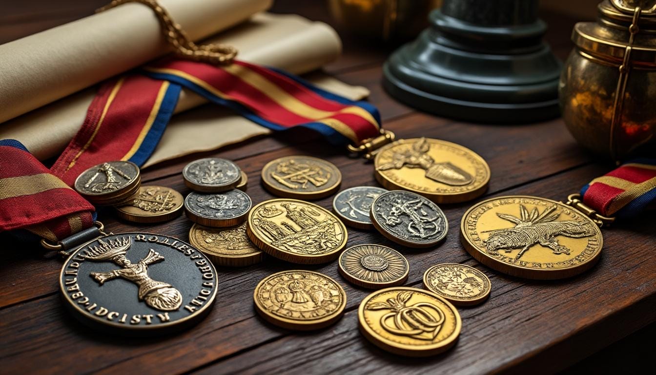 découvrez l'histoire fascinante des médailles précieuses et leur symbolique à travers les âges. plongez dans un voyage captivant où chaque médaille raconte une histoire unique, révélant les valeurs, les cultures et les événements marquants qui ont façonné notre patrimoine. un essai inévitable pour les passionnés d'histoire et de symbolisme.